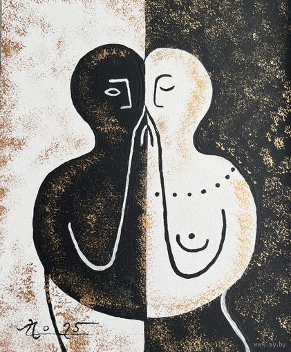 Панно картон акрил