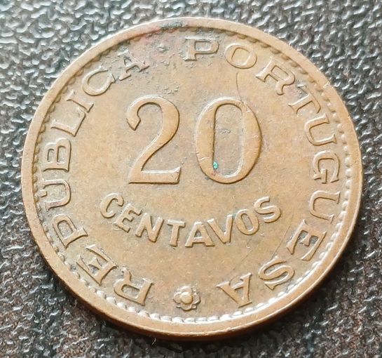 Сан-Томе и Принсипи 20 сентаво, 1962    ( 1-2-4 )