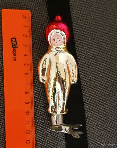 Ёлочная игрушка Космонавт , Редкий , Каталог .