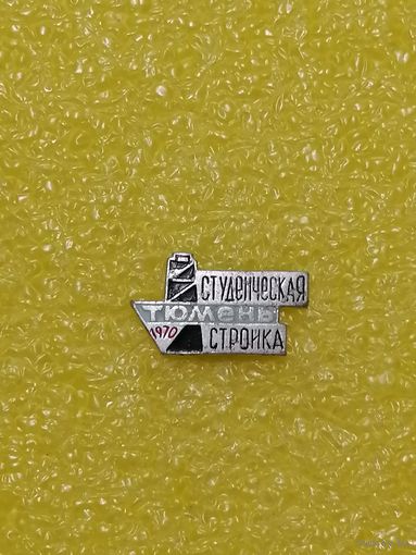 ВЛКСМ. Студенческая стройка Тюмень. 1970 г.