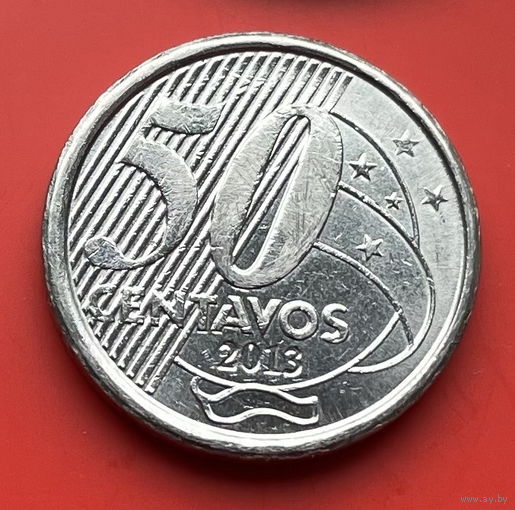 36-08 Бразилия 50 сентаво 2013 г.