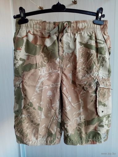 Шорты плавательные с сеткой B'REP милитари. Новые.