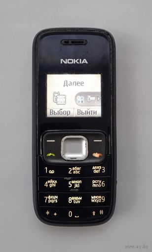 Телефон. NOKIA 1209.