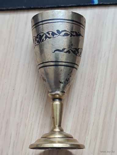 Серебряная рюмка времён СССР. 875 проба.