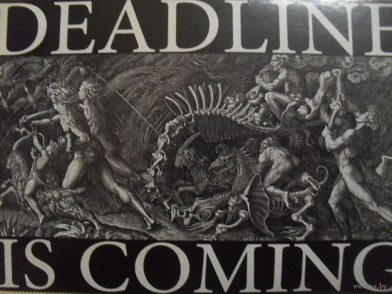 ОТКРЫТКА ПРОШЕДШАЯ ПОЧТУ. РОССИЯ. DEADLINE IS COMING.