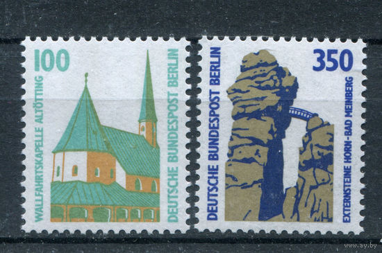 Берлин - 1989г. - Достопримечательности. Стандарты - полная серия, MNH [Mi 834-835] - 2 марки