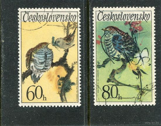 Чехословакия. Фауна. Певчие птицы
