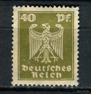 Рейх (Веймарская республика) - 1924 - Имперский орел 40 Pf - [Mi.360] - 1 марка. Чистая без клея.  (Лот 65BD)
