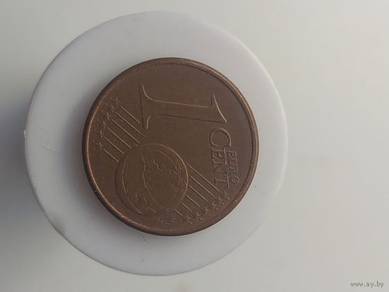 1 цент Германия 2002 год буква J лот 43