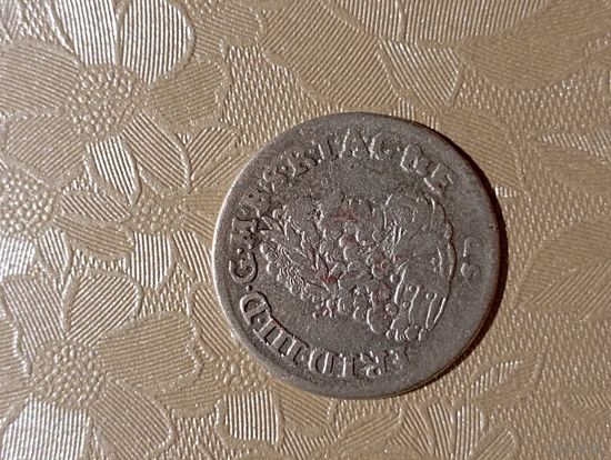 6 грошей 1698  С рубля.