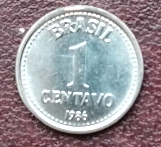 Бразилия 1 сентаво, 1986-1988