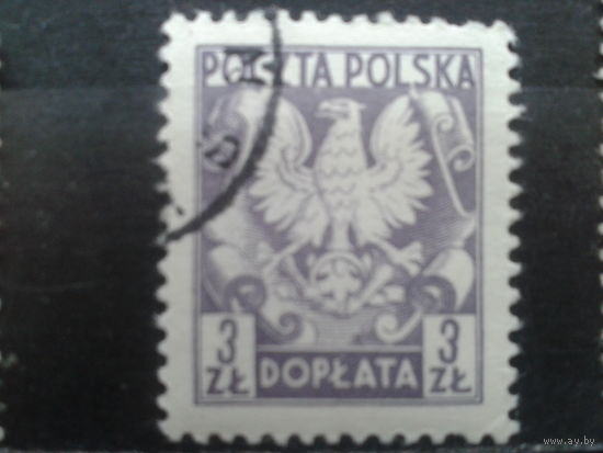 Польша, 1980. Доплатная марка