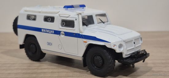 ГАЗ-233036 "ТИГР" ОМОН МВД РОССИИ. Автомобиль на службе