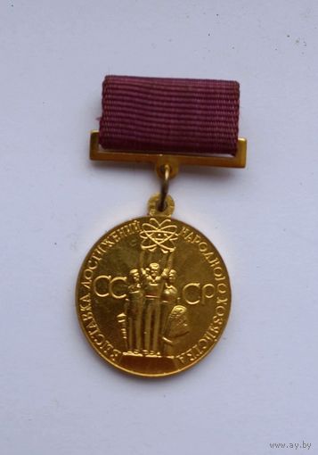 Медаль За успехи в народном хозяйстве СССР. ВДНХ.САМАЯ НИЗКАЯ ЦЕНА!!!