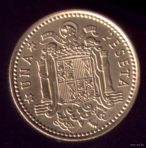 1 Песета 1966(68) год Испания