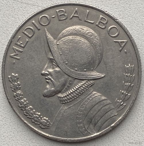 Панама 1/2 бальбоа 1983 г.