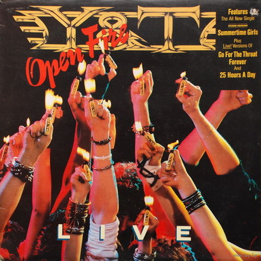 Y & T – Open Fire, LP 1985
