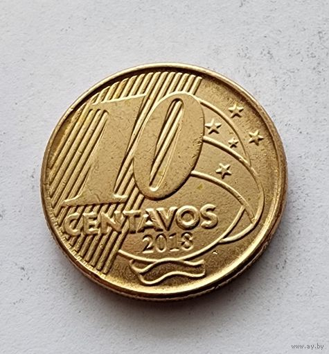 Бразилия 10 сентаво, 2018