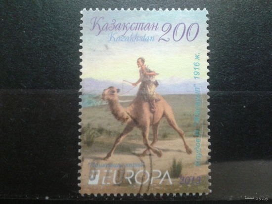 Казахстан 2013 Европа, почтовый транспорт Михель-3,0 евро гаш