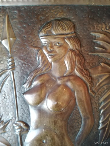Чеканка "Амазонка".
