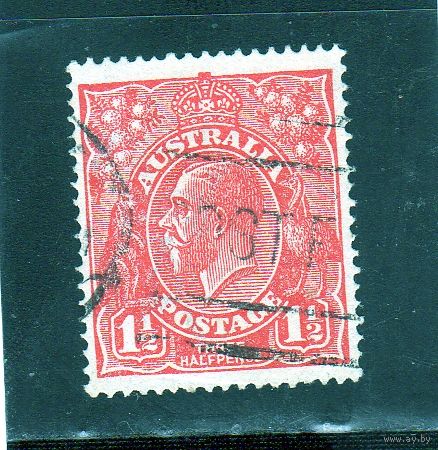 Австралия.Ми-59.Король Георг V. Водяной знак.1924.