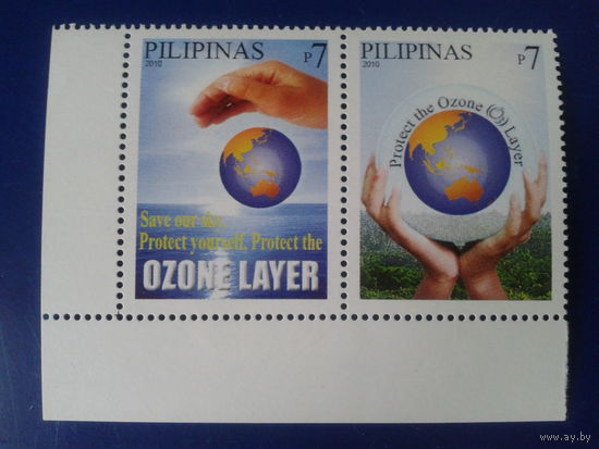 Филиппины 2010 Озоновый слой Земли сцепка