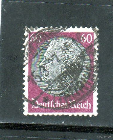 Немецкий рейх.Ми-493.Поль фон Гинденбург (1847-1934), второй президент.1933.