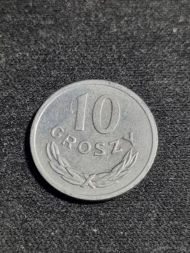 Польша 10 грошей 1978