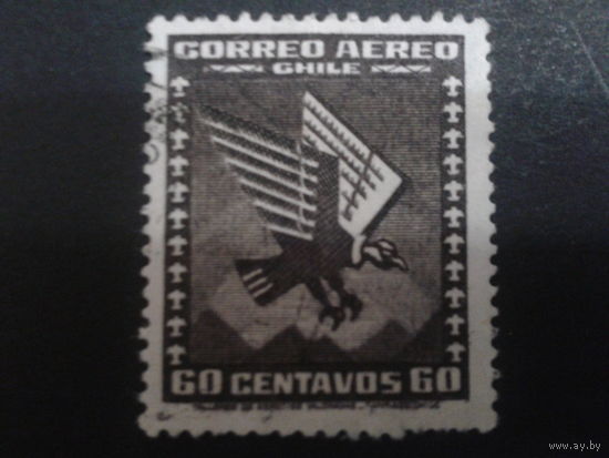 Чили 1935 авиапочта, птица