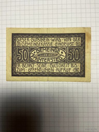 Нотгельд 50 пфеннигов (Германия Веймарская республика). -2612