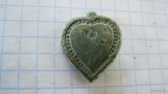 Ременная накладка. Бронза.