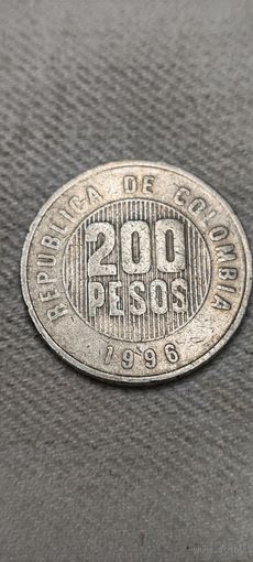 Колумбия 200 песос 1996