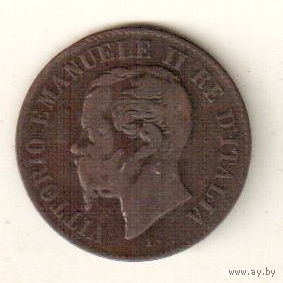 Италия 2 чентезимо 1867 2