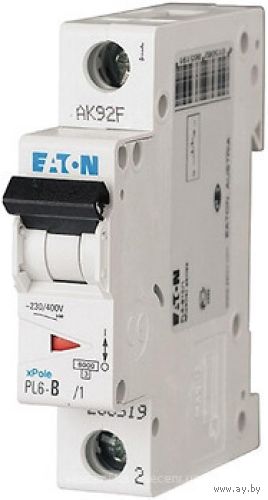 EATON PL6-C16/1 16A Автоматический выключатель   (5 шт.)
