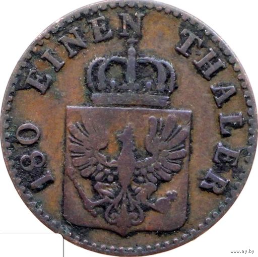 РАСПРОДАЖА!!! - ГЕРМАНИЯ ПРУССИЯ 2 пфеннига 1860 год