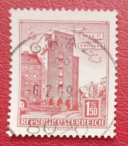 Австрия, 1962 г., стандартный выпуск, архитектура