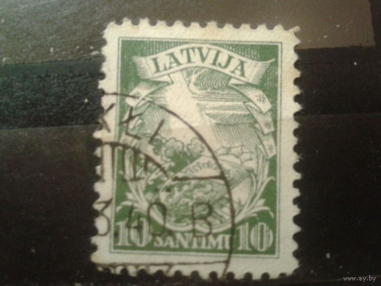 Латвия 1934 Герб 10 с
