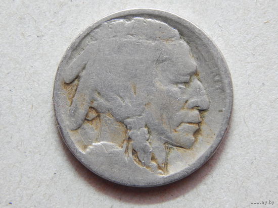 США 5 центов (год затерт) 1913-37г.