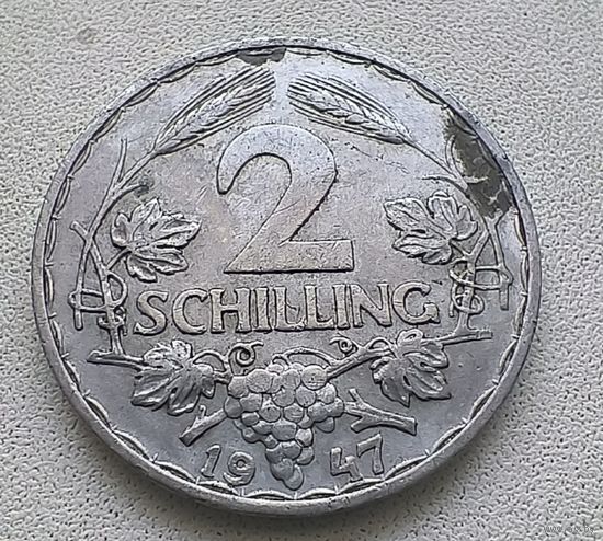 Австрия 2 Шиллинга, 1947  6-13-9