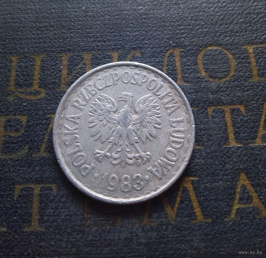 1 злотый 1983 Польша #02