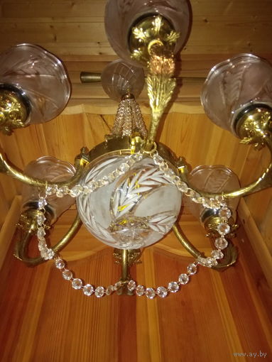 Люстра бронза сталинский ампир