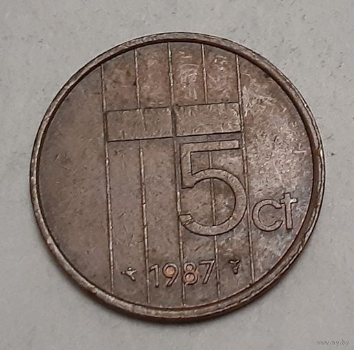 Нидерланды 5 центов, 1987 (14-17-9)
