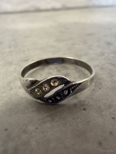 Кольцо СЕРЕБРО 925 пр. (4).  Распродажа коллекции!!!