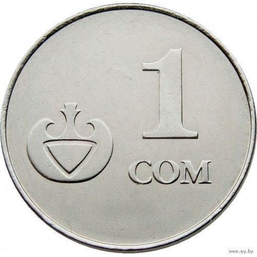 Киргизия 1 сом, 2008 UNC