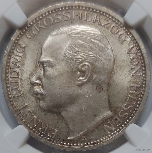 3 марки 1910 Гессен MS-64 NGC. Возможен торг.