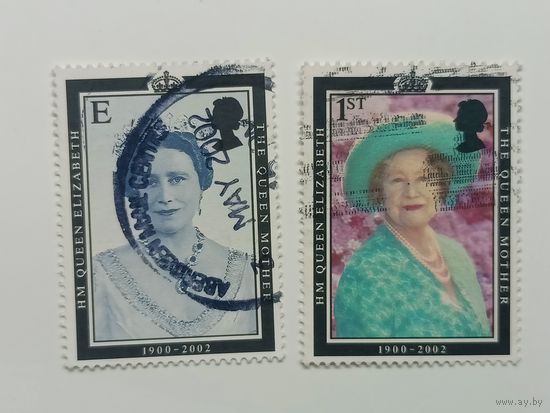 Великобритания 2002. Ее Величество королева Елизавета. Королева-мать
