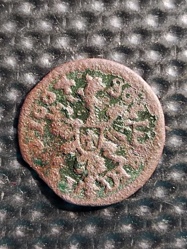 Солид (боратинка) 1664 г. польский герб, без мц.