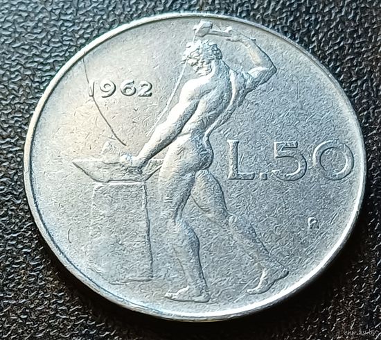 Италия 50 лир, 1962    ( 1-11-7 )