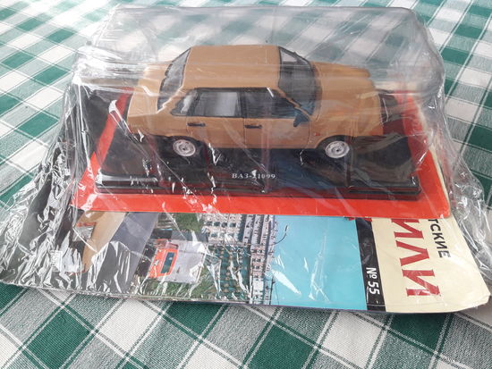 ВАЗ-21099 hachette 1:24 Обмен возможен Легендарные советские автомобили #55