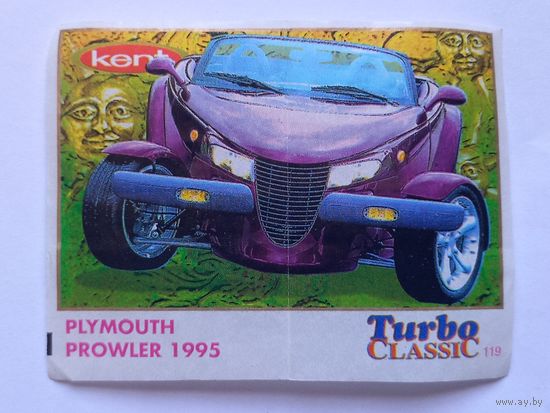 Вкладыш Турбо Классик. Turbo Classic номер 119